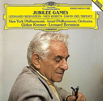 Del Tredici: Tattoo / Rorem: Violin Concerto / Bernstein: Jubilee Games cover image